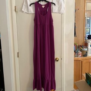Mossimo size XL purple maxi dress.